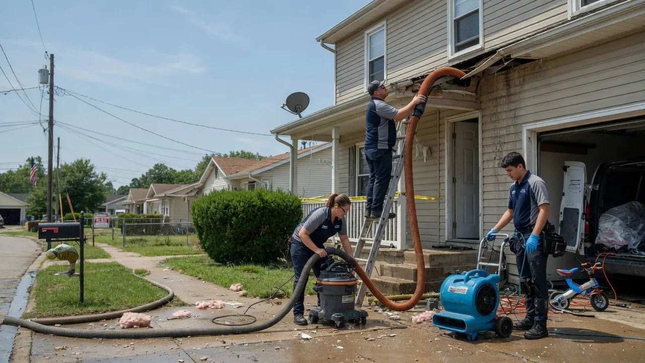 Water Damage Restoration in Norvell, MI near me